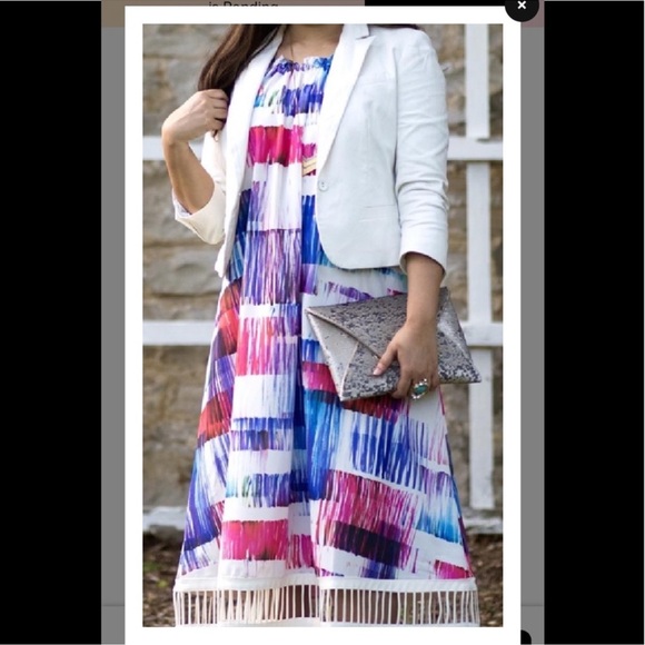 Anthropologie Multicolor Maxi Dress - Picture 4 of 12